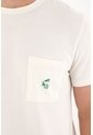 Tennis Camiseta En Tela Con Textura Cruda Para Hombre de Tennis