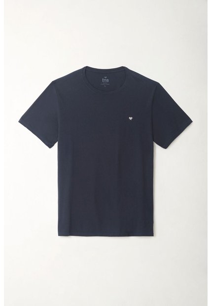 Tennis Camiseta Azul Manga Corta Para Hombre