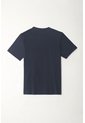 Tennis Camiseta Azul Manga Corta Para Hombre de Tennis