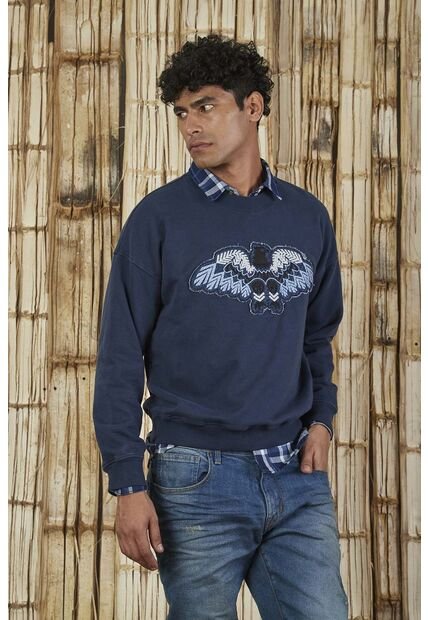 Buzo Azul Para Hombre