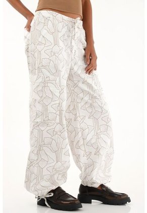 Tennis Pantalón Tipo Cargo Estampado Para Mujer