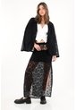 Tennis Blazer Negro En Encaje Para Mujer de Tennis