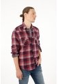 Tennis Camisa Tipo Leñadora Roja Para Hombre de Tennis