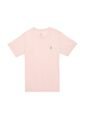 Camiseta Manga Corta Rosada Para Hombre de Tennis