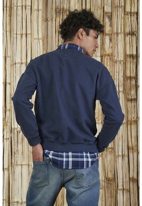 Buzo Azul Para Hombre