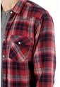 Tennis Camisa Tipo Leñadora Roja Para Hombre de Tennis