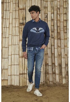 Buzo Azul Para Hombre