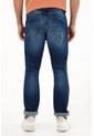 Tennis Jean Nudy Tiro Medio Con Desgaste Para Hombre de Tennis