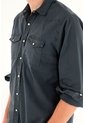Tennis Camisa Azul Manga Larga Para Hombre de Tennis