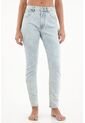 Tennis Jean Jegging De Tiro Alto Azul Claro Para Mujer de Tennis