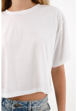 Tennis Camiseta Básica Manga Corta Con Diseño Limpio Para Mujer