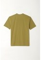 Camiseta En Jersey Flamé Verde Para Hombre de Tennis