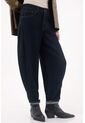 Tennis Jean Slouchy Con Prense Decorativo Azul Para Mujer de Tennis