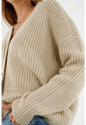 Suéter Café Para Mujer