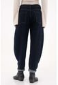 Tennis Jean Slouchy Con Prense Decorativo Azul Para Mujer de Tennis