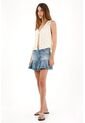 Tennis Falda En Denim Con Bolero Azul Para Mujer de Tennis