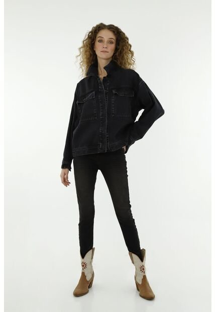 Chaqueta Negra Para Mujer