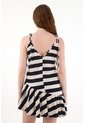 Vestido Corto Con Diseño A Rayas Para Mujer de Tennis