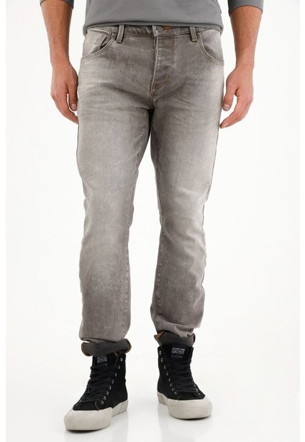 Tennis Jean Skinny Black Denim Para Hombre