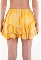 Tennis Falda Corta Con Boleros Amarilla Para Mujer de Tennis