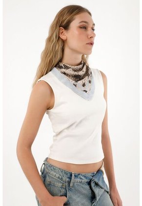 Tennis Pañoleta Con Estampado De Pitón