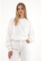 Tennis Buzo Con Flecos Y Apliques Crudo Para Mujer de Tennis