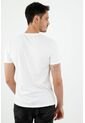 Camiseta Blanca Con Estampado Frontal Para Hombre de Tennis