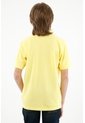 Polo Amarilla Con Raqueta Bordada Para Niño de Tennis