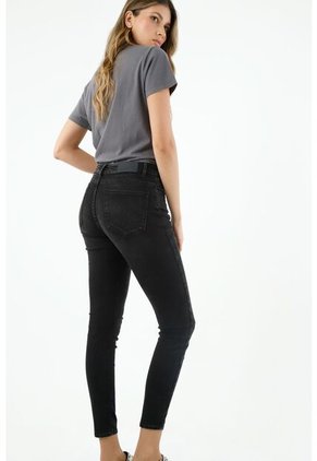 Jean Jegging Negro Para Mujer