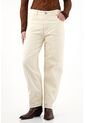 Jean Balloon Efecto Cuero Con Parches Para Mujer de Tennis