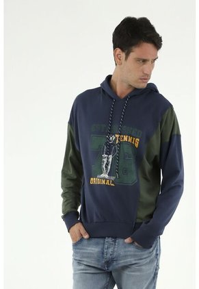 Buzo Azul Para Hombre