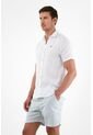 Tennis Camisa Blanca En Lino Para Hombre de Tennis