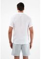 Tennis Camisa Blanca En Lino Para Hombre de Tennis