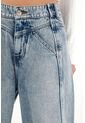 Tennis Jean Wide Leg De Tiro Alto Azul Para Mujer de Tennis