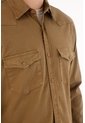 Tennis Camisa En Dril Con Bolsillos Verde Para Hombre de Tennis