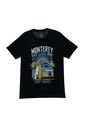 Tennis Camiseta Cuello Redondo Negra Para Hombre de Tennis