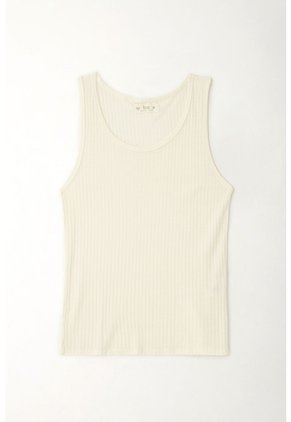 Tennis Camiseta Manga Sisa Crudo Entallada Para Mujer De Silueta Ajustada