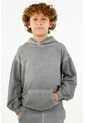 Buzo Tipo Hoodie Gris Para Niño de Tennis