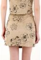 Tennis Falda Corta Suede Con Diseño Floral Para Mujer de Tennis