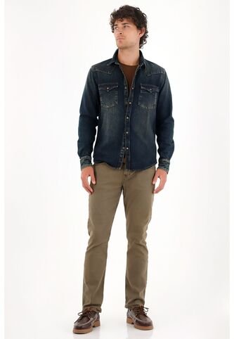 Tennis Pantalón Nudy Tiro Medio Verde Para Hombre Tennis