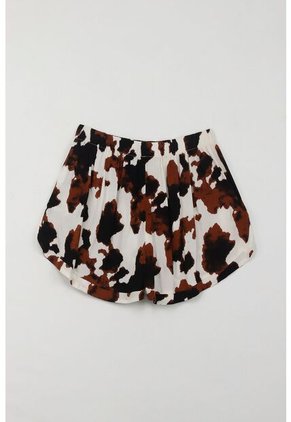 Tennis Pijama De Camisa Y Short De Animal Print Para Mujer