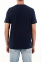 Camiseta Cuello Redondo Azul Para Hombre de Tennis