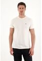 Tennis Camiseta Con Cuello Redondo Estampada Crudo Para Hombre de Tennis