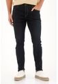Tennis Jean Skinny Tono Raw Azul Para Hombre de Tennis