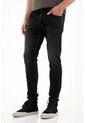 Tennis Jean Skinny De Tiro Medio Negro Para Hombre de Tennis