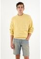 Buzo Oversize Amarillo Para Hombre de Tennis