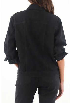 Tennis Chaqueta En Black Denim Para Mujer
