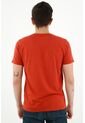 Camiseta Con Estampado Localizado Naranja Para Hombre de Tennis
