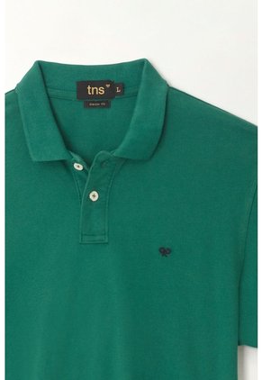 Polo Verde 100% Algodón Para Hombre