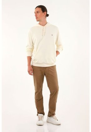 Tennis Buzo Tipo Hoodie Crudo Con Capucha Para Hombre